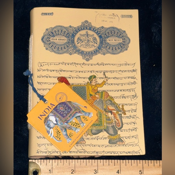 NWT- India Jornal with unique historical design and print💙 Sale price! - Picture 14 of 15